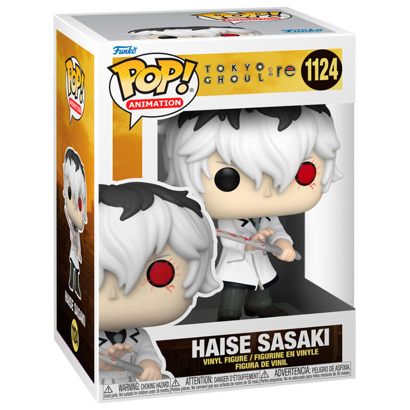 Figura Funko POP! de Haise Sasaki de Tokyo Ghoul:re con espada - 3
