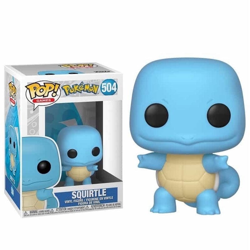 Figura Funko POP! de Squirtle azul con caparazón crema - 2