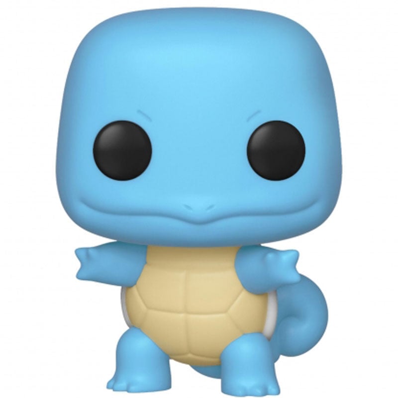 Figura Funko POP! de Squirtle azul con caparazón crema