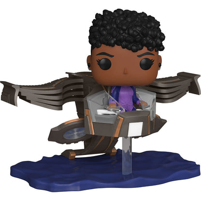 Figura Funko POP! de Shuri en el Sunbird con alas extendidas