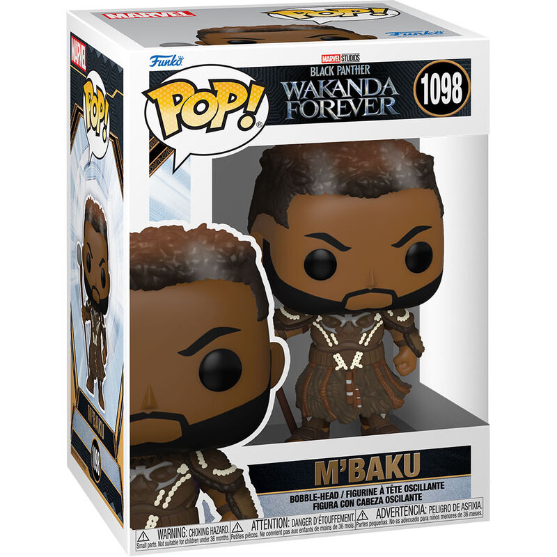 Figura Funko POP! de M’Baku con vara - 3