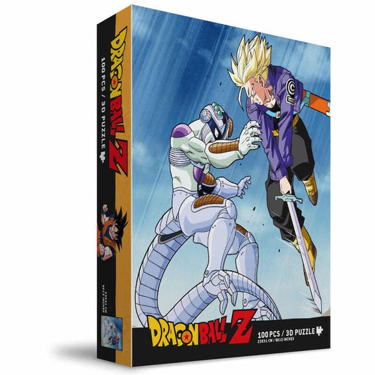 Puzzle 3D de Dragon Ball Z con Trunks y Freezer