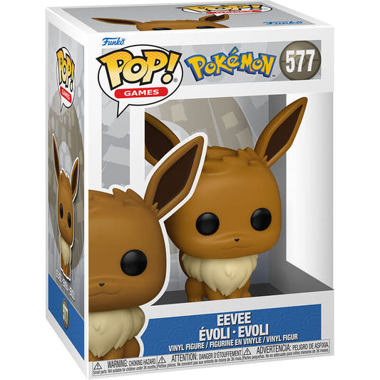 Figura Funko POP! de Eevee con cuerpo marrón y grandes orejas - 3