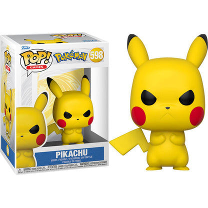 Figura Funko POP! de Pikachu amarilla con caja con ventana - 2