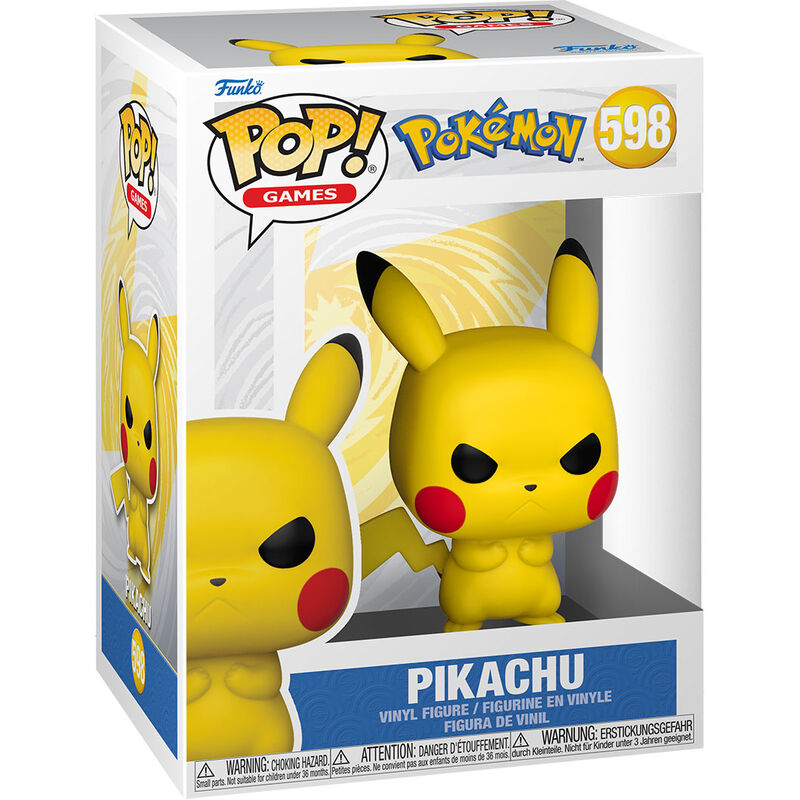 Figura Funko POP! de Pikachu amarilla con caja con ventana - 3
