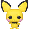 Figura Funko POP! de Pichu amarillo con orejas negras y mejillas rosas