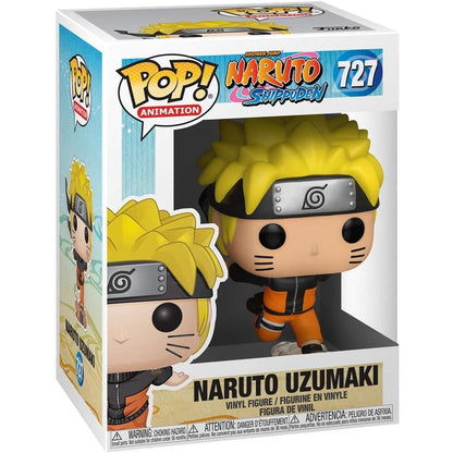 Figura Funko POP! de Naruto corriendo con traje naranja y negro - 2