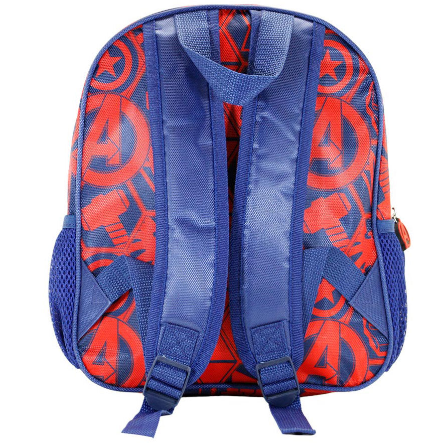 Mochila 3D de Los Vengadores con Capitán América, Iron Man, Hulk y Thor - 2
