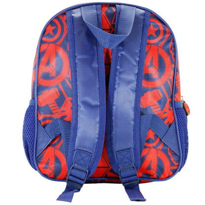 Mochila 3D de Los Vengadores con Capitán América, Iron Man, Hulk y Thor - 2