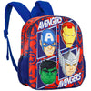 Mochila 3D de Los Vengadores con Capitán América, Iron Man, Hulk y Thor