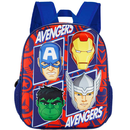 Mochila 3D de Los Vengadores con Capitán América, Iron Man, Hulk y Thor - 4