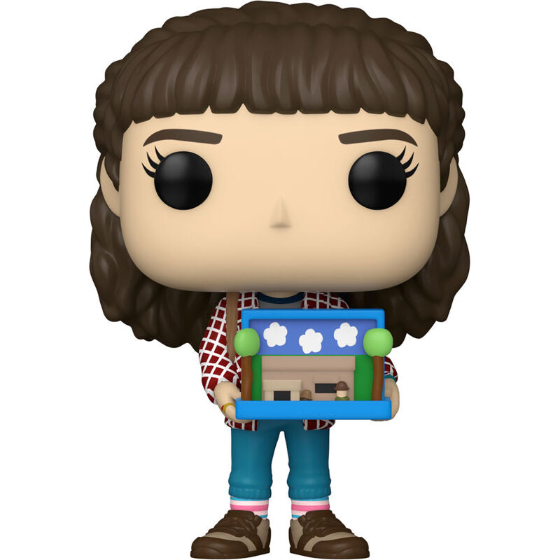 Figura Funko POP! de Eleven de Stranger Things con escena decorativa