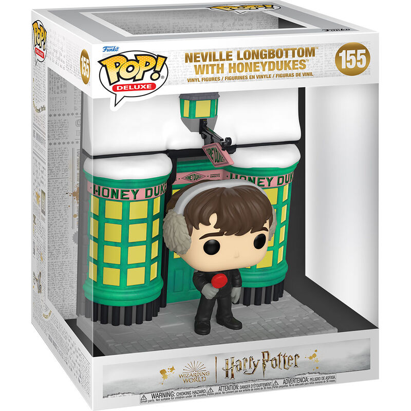 Figura FUNKO POP! de Neville Longbottom frente a Honeydukes - 3