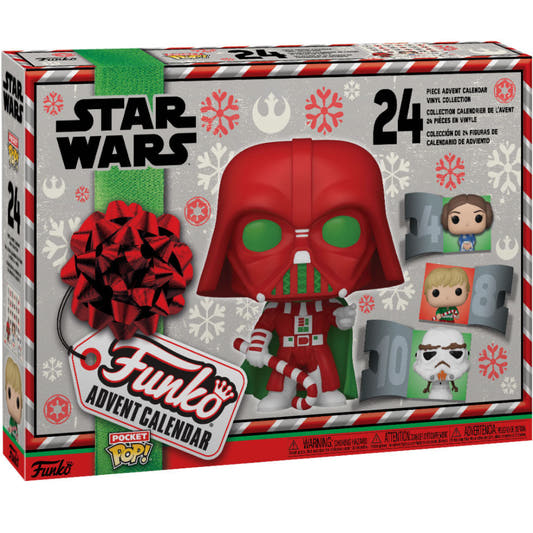 Calendario de Adviento FUNKO Star Wars con 24 pocket POP