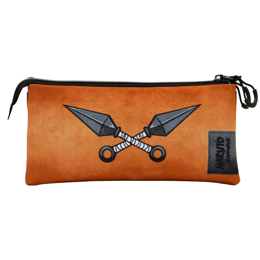 Portatodo triple negro de Naruto Uzumaki Shippuden - 3