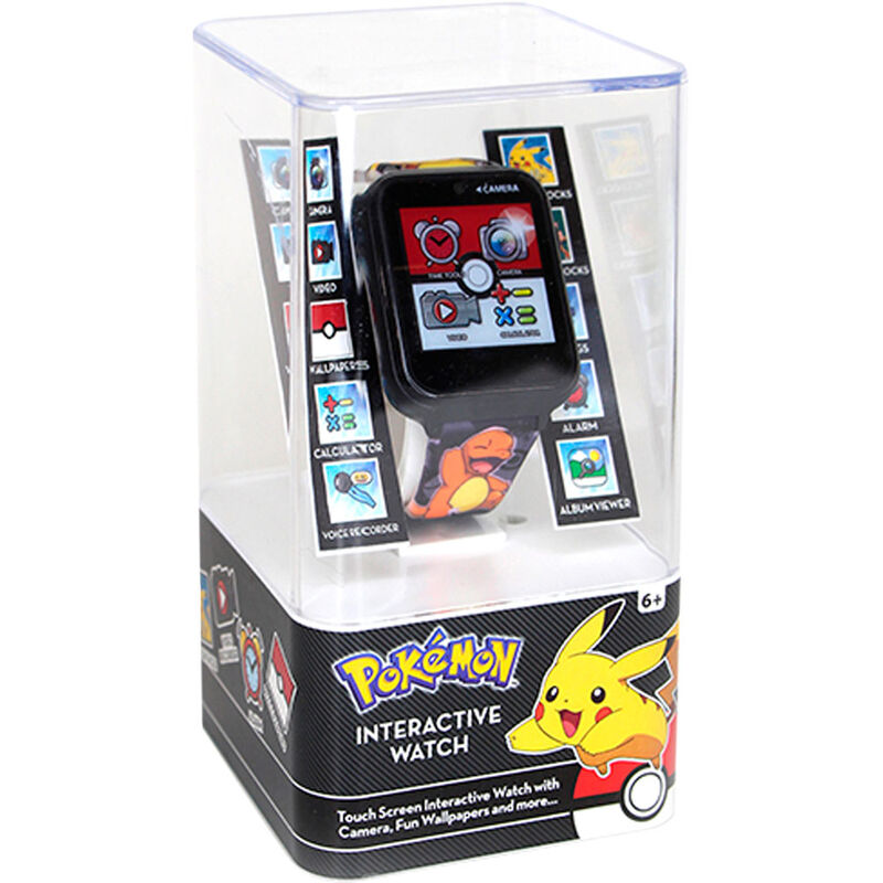 Reloj inteligente infantil Pokémon con correa decorada con Pikachu y otros personajes - 2