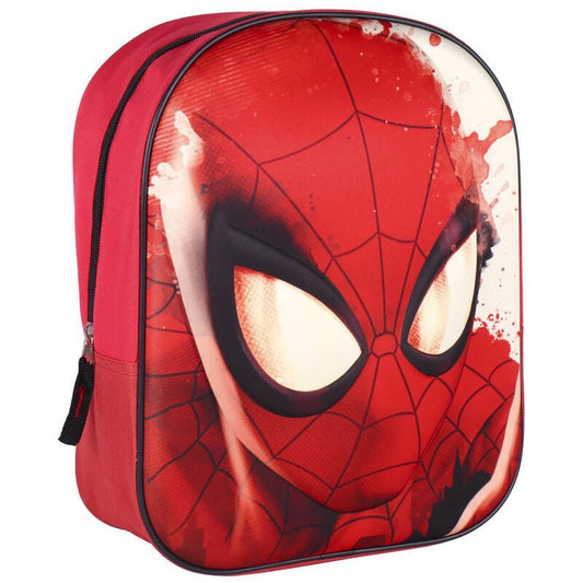 Mochila 3D roja y negra de Spider-Man Marvel