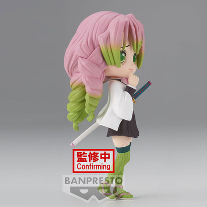 Figura Q Posket de Mitsuri Kanroji con cabello rosa y verde - 2