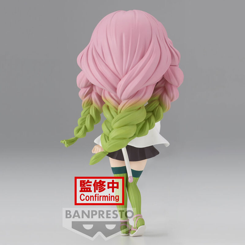 Figura Q Posket de Mitsuri Kanroji con cabello rosa y verde - 4