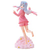 Estatua Tenitol de Sagiri Izumi con vestido rosa y base de estrellas