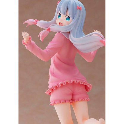 Estatua Tenitol de Sagiri Izumi con vestido rosa y base de estrellas - 2