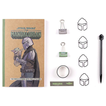 Set de papelería Star Wars The Mandalorian con Grogu y Mando - 2