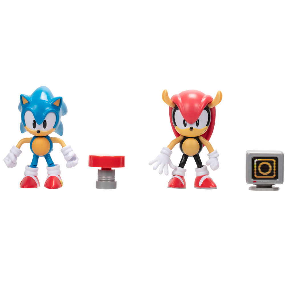 Set de figuras de Sonic y Mighty de 10 cm en caja - 2