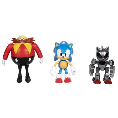 Pack de 3 figuras Sonic The Hedgehog 30th Anniversary en blister - 4