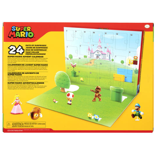 Calendario de Adviento Super Mario Bros con Mario, Luigi, Peach y Toad - 3