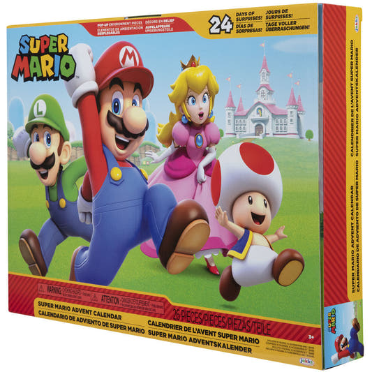 Calendario de Adviento Super Mario Bros con Mario, Luigi, Peach y Toad - 4