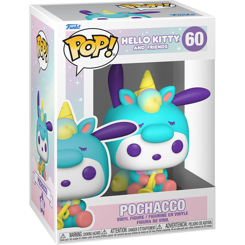 Figura Funko POP! de Pochacco de Sanrio con diseño de unicornio - 2