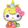Figura Funko POP! de Hello Kitty con lazo rosa, cuerno y osito