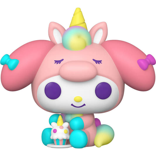 Figura Funko POP! de My Melody con cuerno de unicornio y cupcake