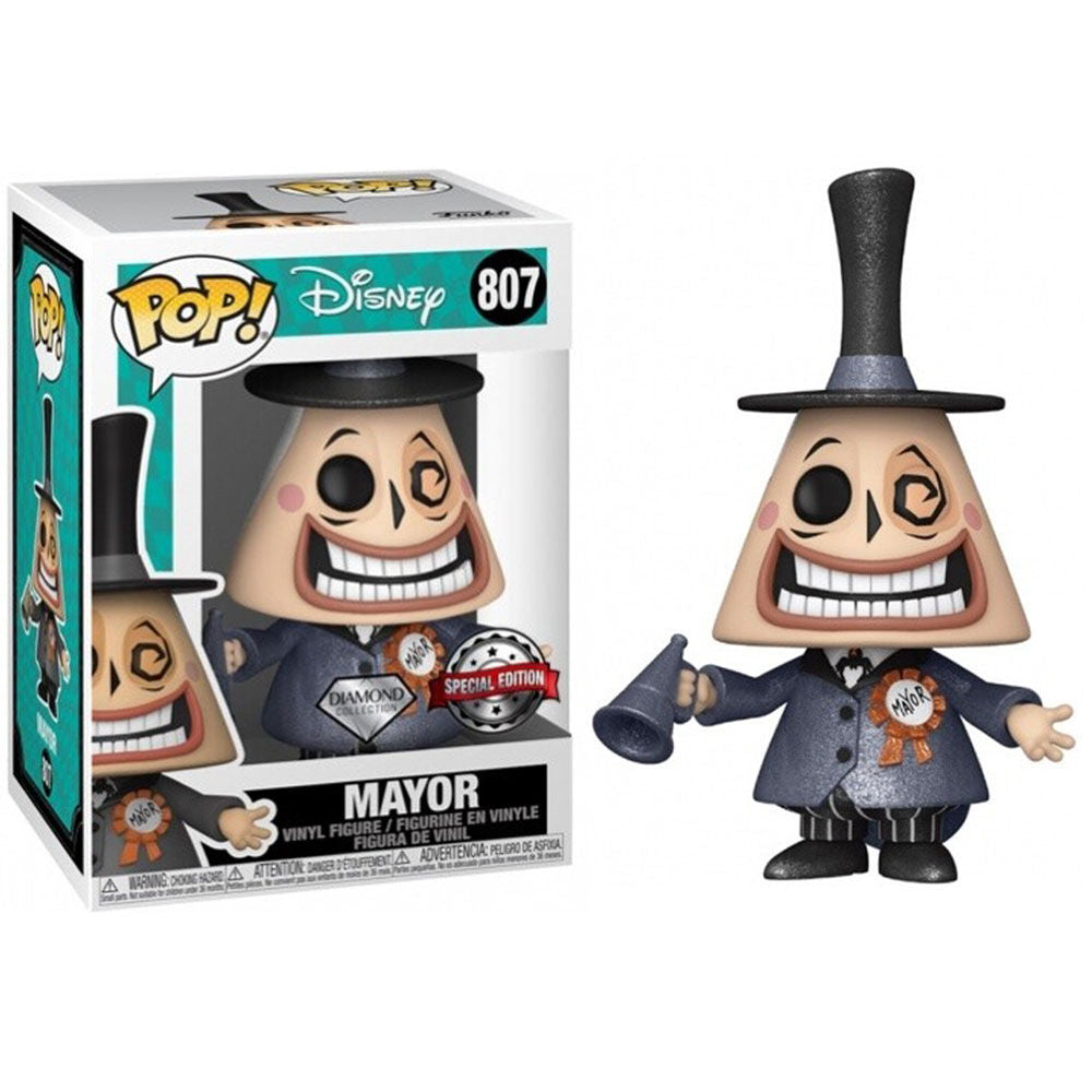 Figura Funko POP! de Mayor de Pesadilla Antes de Navidad en caja - 2
