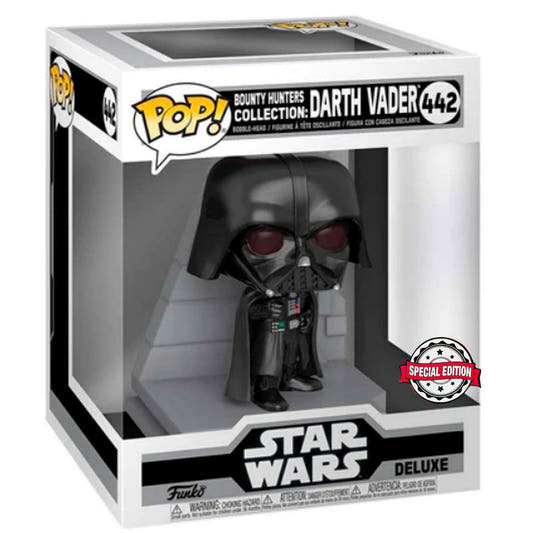 Figura Funko POP! de Darth Vader Star Wars en caja con ventana