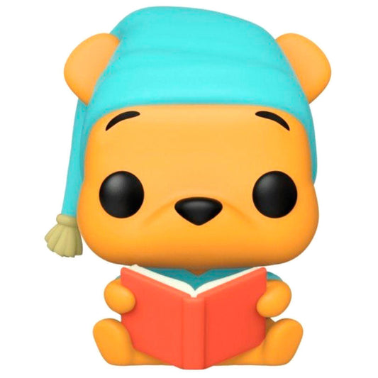 Figura Funko POP! de Winnie the Pooh leyendo un libro rojo