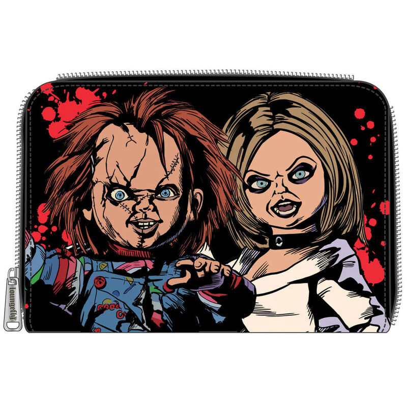 Cartera Loungefly Bride of Chucky con Chucky y Tiffany