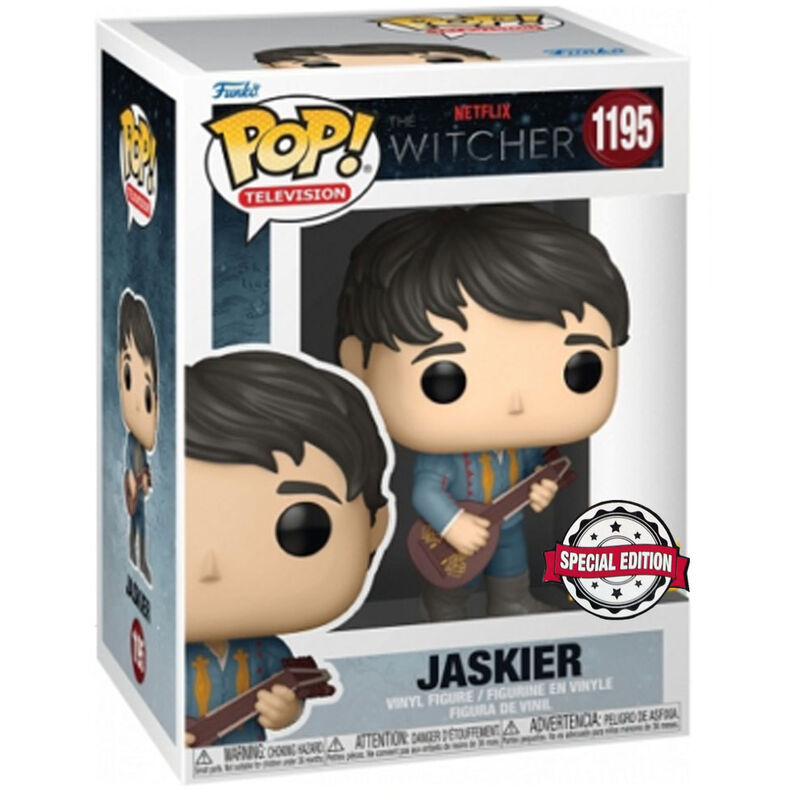 Figura Funko POP! de Jaskier con su laúd - 2