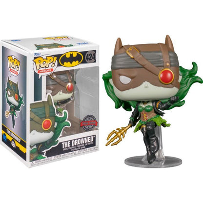 Figura Funko POP! Batman The Drowned Exclusive con tridente dorado - 3