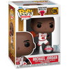 Figura Funko POP! de Michael Jordan con uniforme de Chicago Bulls y balón