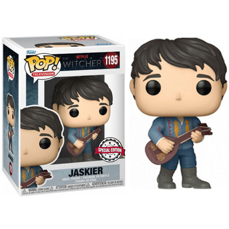 Figura Funko POP! de Jaskier con su laúd - 3