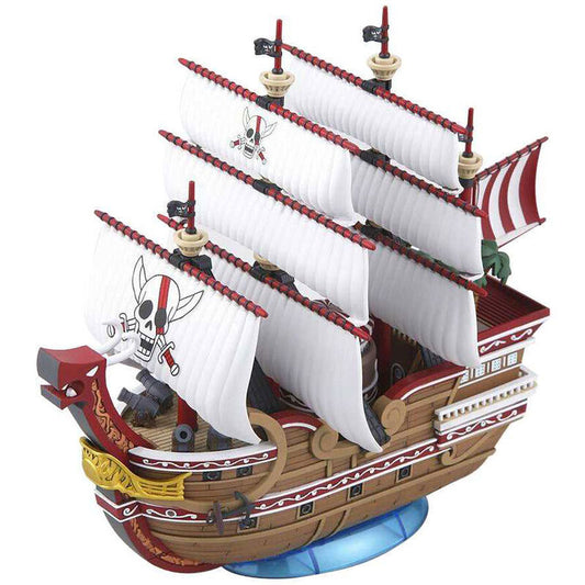 Model kit Red Force de One Piece con velas y detalles decorativos