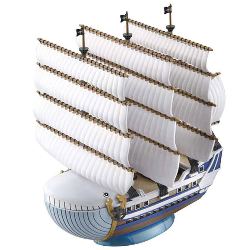 Model kit Moby Dick de One Piece con velas blancas