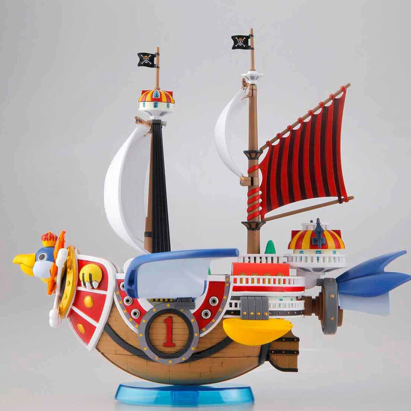Model kit Thousand Sunny Flying de One Piece con velas y banderas - 2