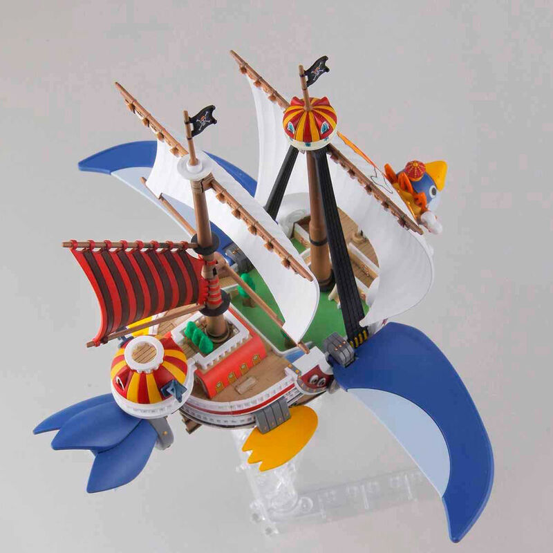 Model kit Thousand Sunny Flying de One Piece con velas y banderas - 3