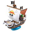 Model kit del barco Going Merry de One Piece con velas y banderas