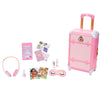 Maleta rosa de Princesas Disney con accesorios de viaje