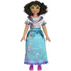 Muñeca Mirabel de Encanto Disney con gafas verdes y vestido azul turquesa