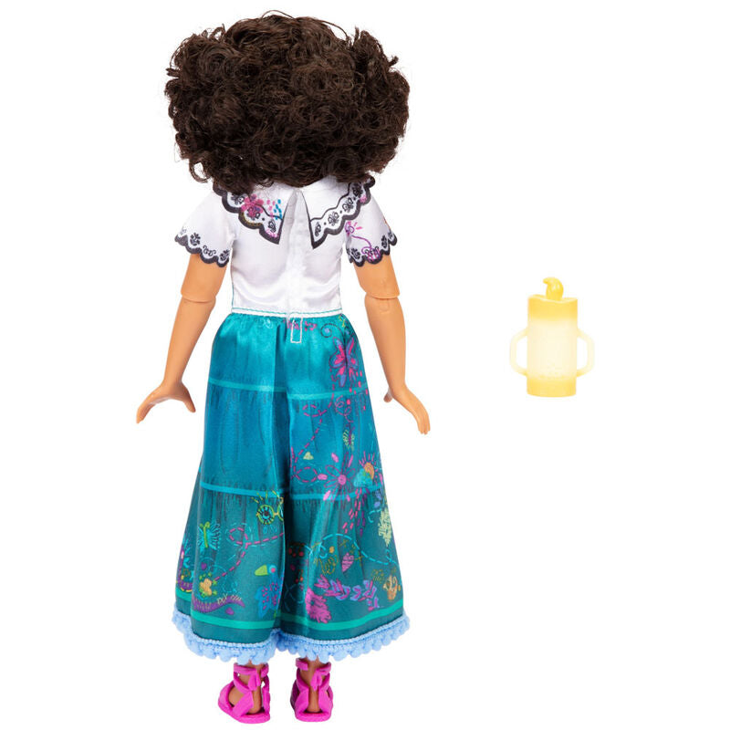 Muñeca Mirabel de Encanto Disney con vestido turquesa y accesorio de vela - 3