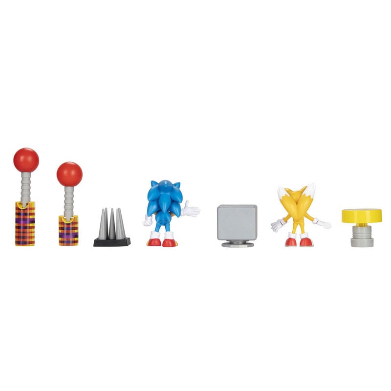 Diorama de figuras Sonic The Hedgehog con Sonic y Tails - 4